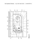 ATTACHMENT APPARATUS TO CONNECT AN ELECTRONIC DEVICE HOLDER TO A SEAT     STRUCTURE diagram and image