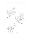 SEMI-RIGID WINDSHIELD WIPER BLADE HAVING AN OFFSET SPOILER diagram and image