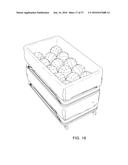 Collapsible Stackable Storage Cart diagram and image