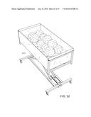 Collapsible Stackable Storage Cart diagram and image