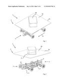 VEHICLE, METHOD FOR MOVING SUCH A VEHICLE, AND TRANSPORT SYSTEM FOR     OBJECTS SUCH AS ITEMS OF LUGGAGE diagram and image