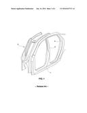 FRONT PILLAR STRUCTURE INTEGRATED WITH FLANGE diagram and image