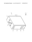 SERVICE BOX FOR STORING IN A STORAGE RACK ARRANGEMENT OF A CARGO CONTAINER diagram and image