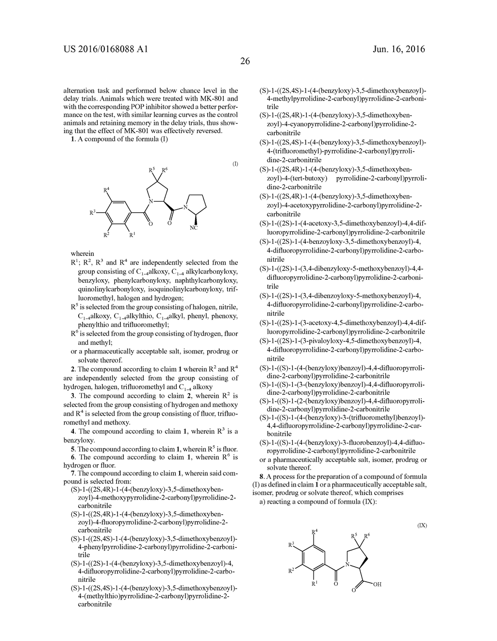 1-[1-(BENZOYL)-PYRROLIDINE-2-CARBONYL]-PYRROLIDINE-2-CARBONITRILE     DERIVATIVES - diagram, schematic, and image 28