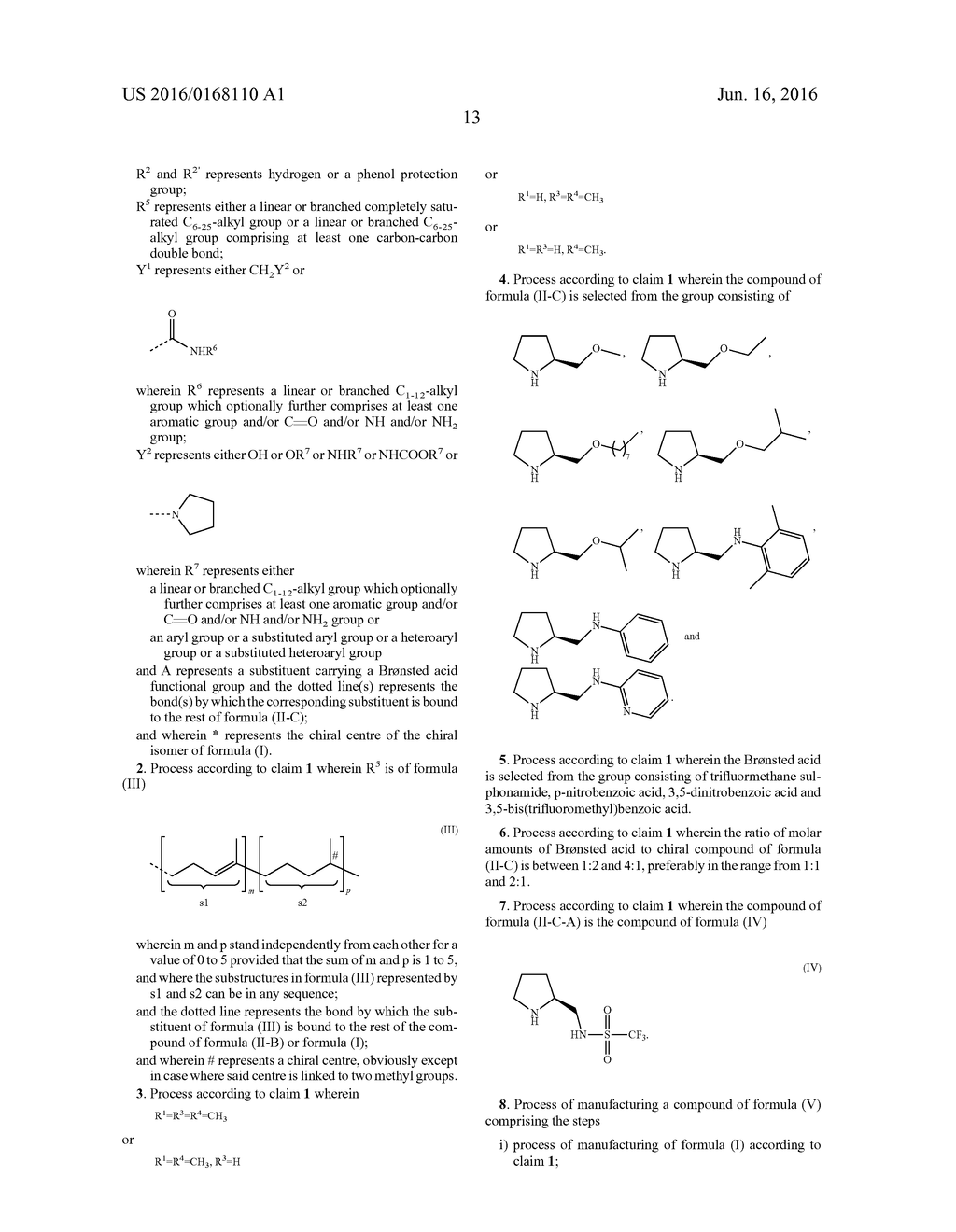 FORMATION OF CHIRAL 4-CHROMANONES USING CHIRAL PYRROLIDINES IN THE     PRESENCE OF ACIDS - diagram, schematic, and image 14