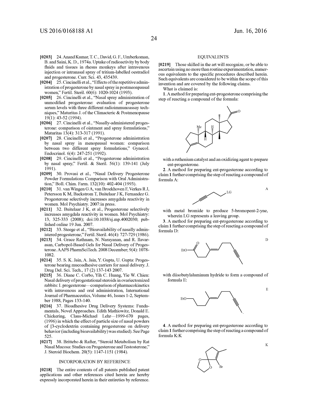 SYNTHESIS OF ENT-PROGESTERONE AND INTERMEDIATES THEREOF - diagram, schematic, and image 25