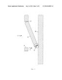 SWING DOOR HAVING AN IMPACT PROTECTION DEVICE diagram and image