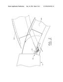 THRUST REVERSER SYSTEM WITH TRANSLATING-ROTATING HINGE ASSEMBLY diagram and image