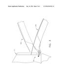 THRUST REVERSER SYSTEM WITH TRANSLATING-ROTATING HINGE ASSEMBLY diagram and image