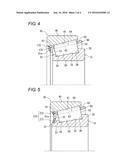 TAPERED ROLLER BEARING AND POWER TRANSMISSION DEVICE USING TAPERED ROLLER     BEARING diagram and image