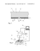 METHOD FOR PRODUCING A GLASS CERAMIC ELEMENT WITH PATTERNED COATING diagram and image