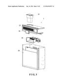 ELECTRIC FIREPLACE HAVING HUMIDIFYING DEVICE diagram and image