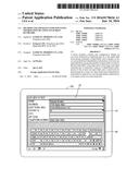 METHOD AND APPARATUS FOR INPUTTING INFORMATION BY USING ON-SCREEN KEYBOARD diagram and image