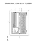 METHOD AND APPARATUS FOR INPUTTING INFORMATION BY USING ON-SCREEN KEYBOARD diagram and image