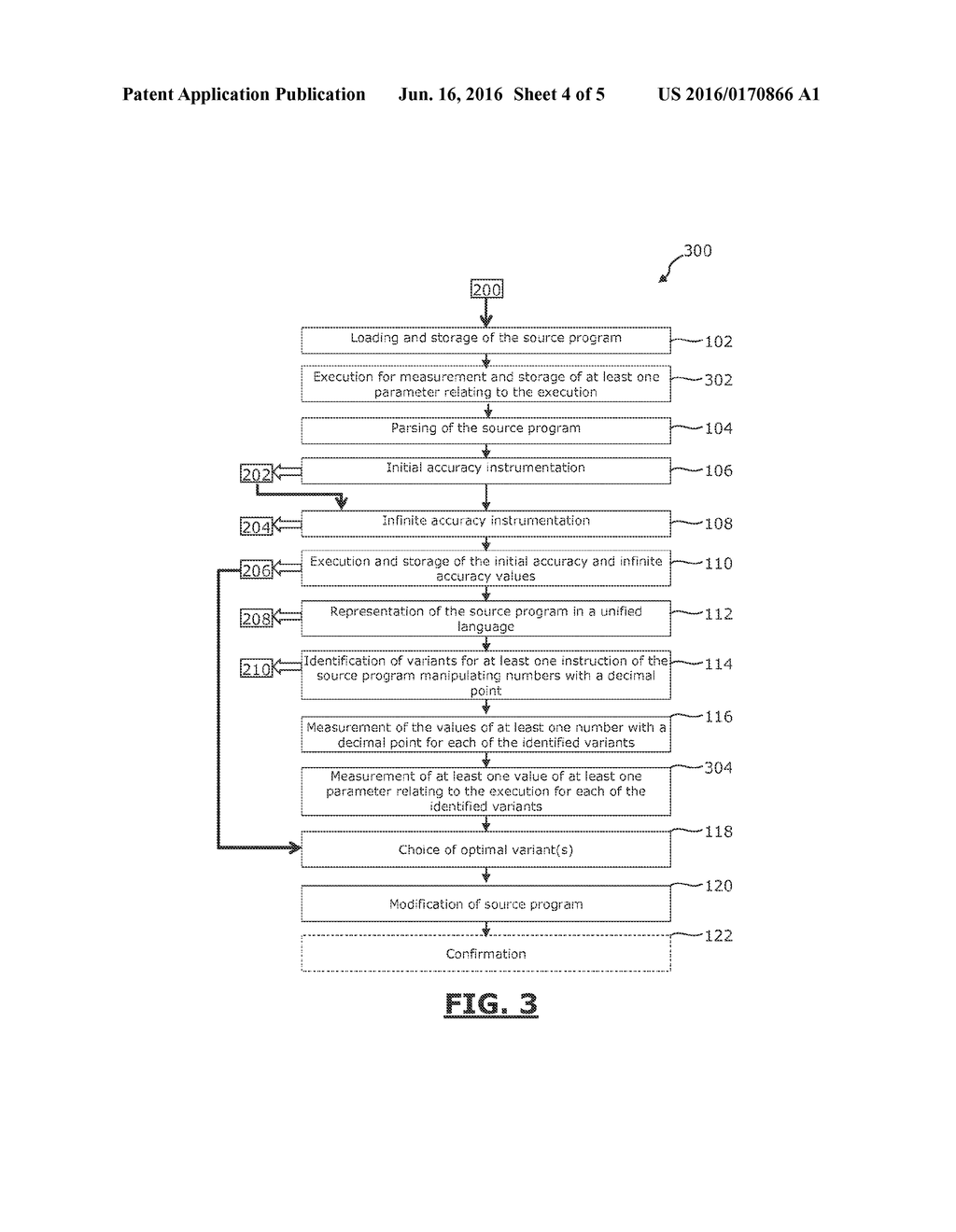 METHOD FOR ADJUSTING THE PRECISION OF A COMPUTER PROGRAM MANIPULATING AT     LEAST ONE NUMBER WITH A DECIMAL POINT - diagram, schematic, and image 05