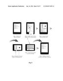 METHOD FOR CONTROLLING THE DISPLAY OF A PORTABLE COMPUTING DEVICE diagram and image