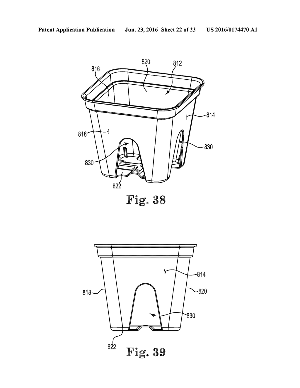 BIODEGRADABLE HORTICULTURE CONTAINER - diagram, schematic, and image 23