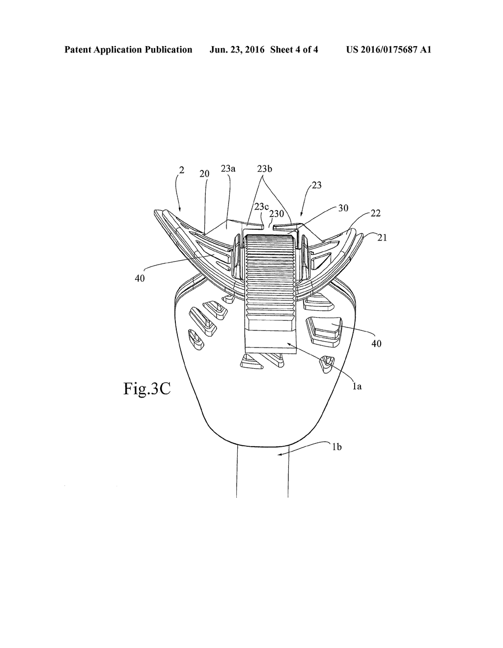 Device for Retaining a Shoe on a Gliding Board - diagram, schematic, and image 05