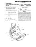 ADJUSTING ASSEMBLY COMPRISING A RETAINING LINK AND A BLOCKING DEVICE FOR     KEEPING A SHOE ON A SPORTS APPARATUS diagram and image