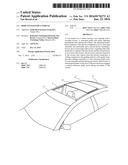 Roof system for a vehicle diagram and image