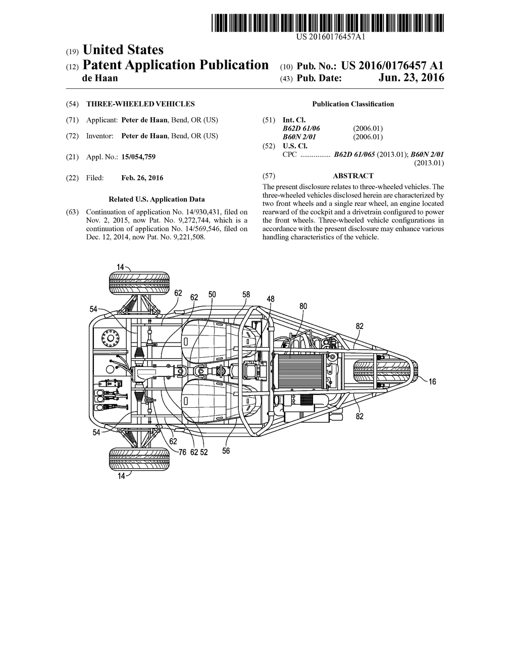 THREE-WHEELED VEHICLES - diagram, schematic, and image 01