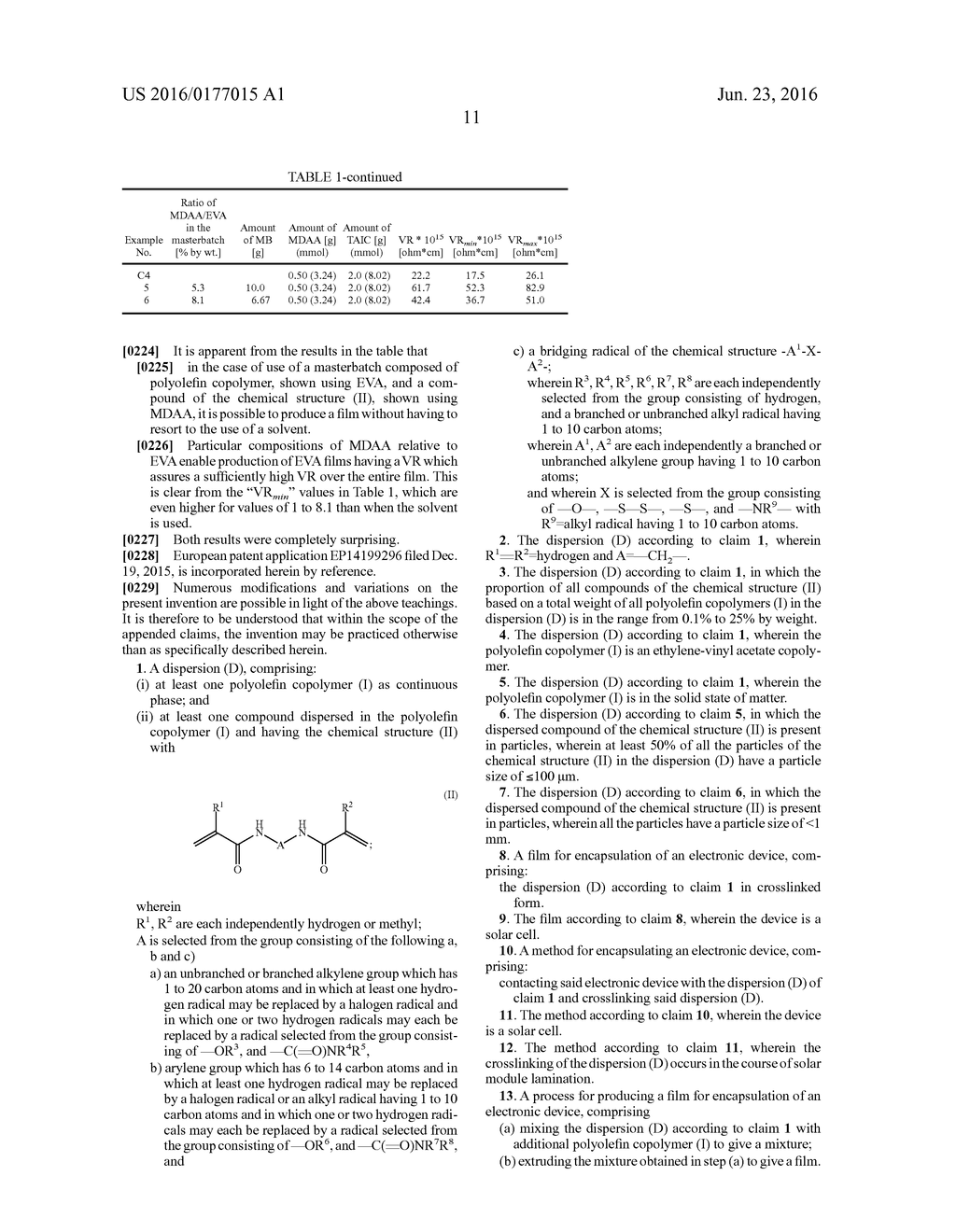 Dispersion for Simple Use in The Production of Encapsulation Films - diagram, schematic, and image 12