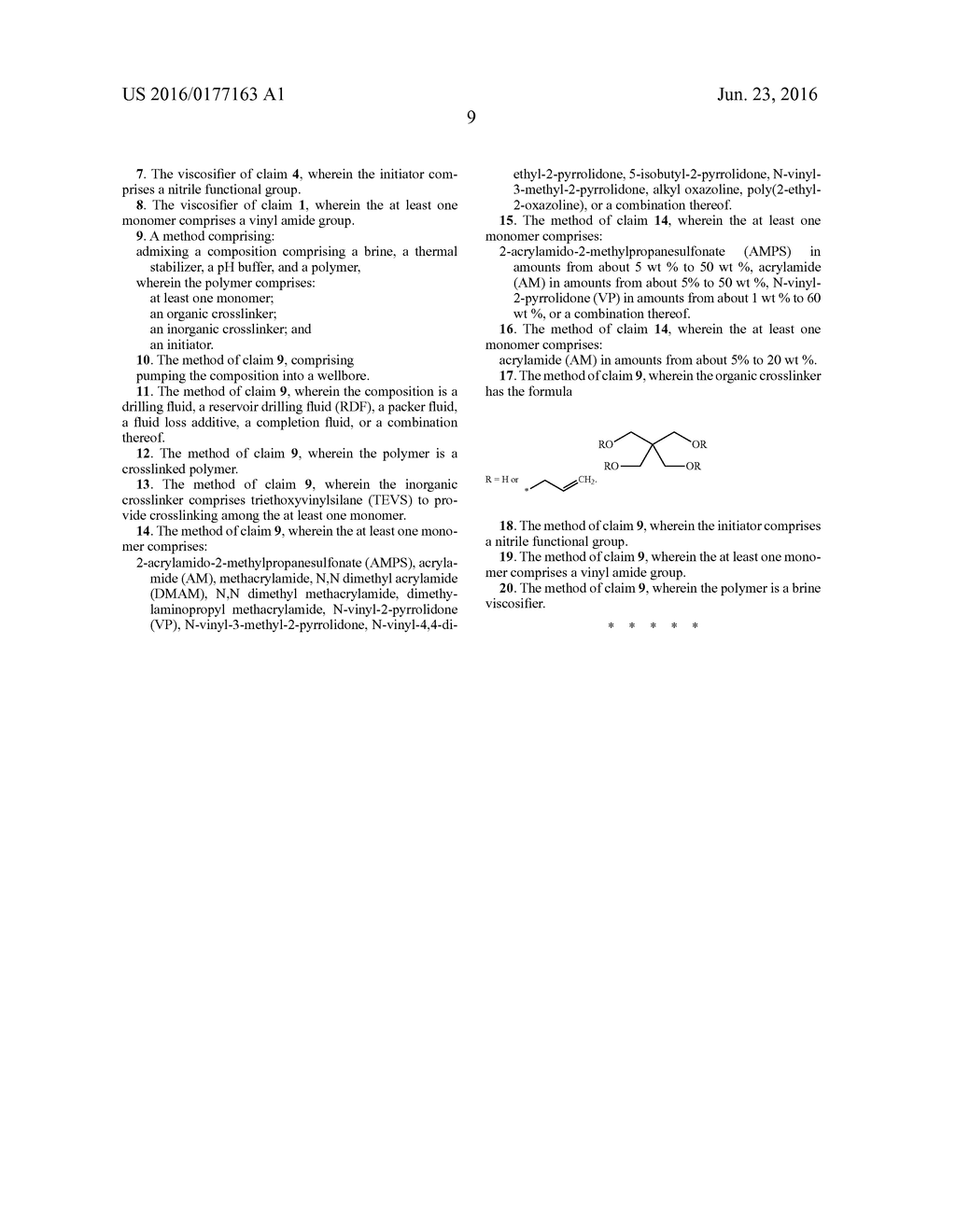 ORGANIC-INORGANIC HYBRID POLYMER BASED FLUIDS - diagram, schematic, and image 10