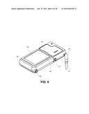 TOUCH SCREEN INTERFACE AND INFRARED COMMUNICATION SYSTEM INTEGRATED INTO A     BATTERY diagram and image