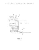 OSCILLATING TOOL WITH MODIFIED MOUNTING INTERFACE FOR INCREASING CUT DEPTH diagram and image