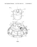 ADAPTER FOR A POLE-TYPE MEMBER SUPPORT DEVICE AND METHOD THEREFOR diagram and image