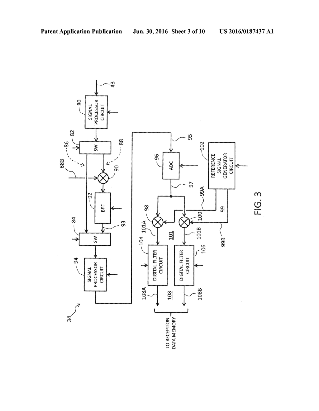 Magnetic Resonance Measurement Apparatus with Selective Frequency     Conversion of Transmission and/or Reception Signal - diagram, schematic, and image 04