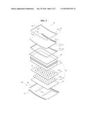 LIQUID CRYSTAL DISPLAY DEVICE INCLUDING REINFORCING FRAME diagram and image