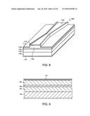 Light emitting device and projector diagram and image