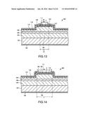 Light emitting device and projector diagram and image