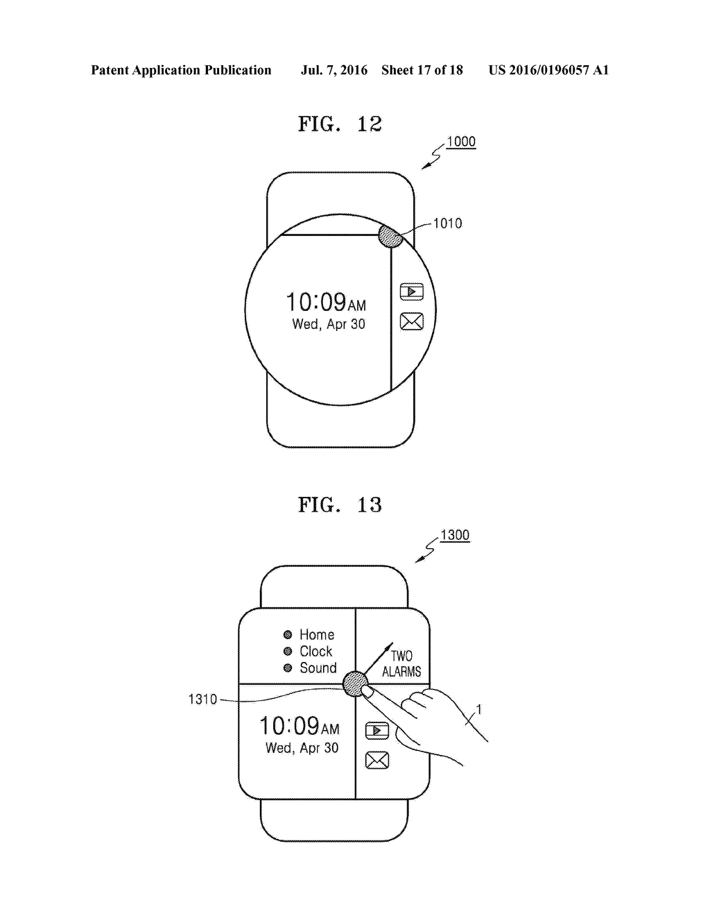 DISPLAY DEVICE AND METHOD OF DISPLAYING SCREEN ON SAID DISPLAY DEVICE - diagram, schematic, and image 18