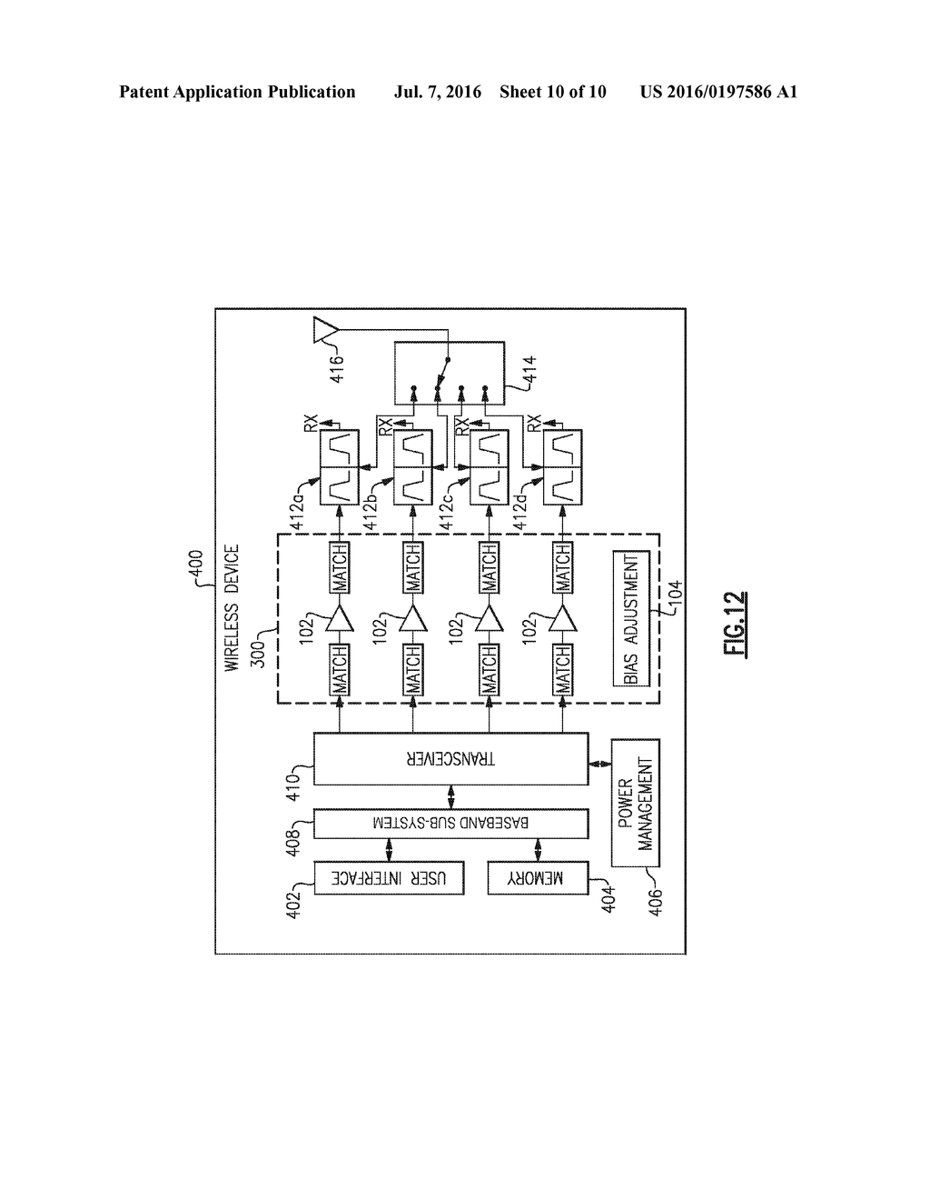 PEAK DETECTING CASCODE FOR BREAKDOWN PROTECTION - diagram, schematic, and image 11