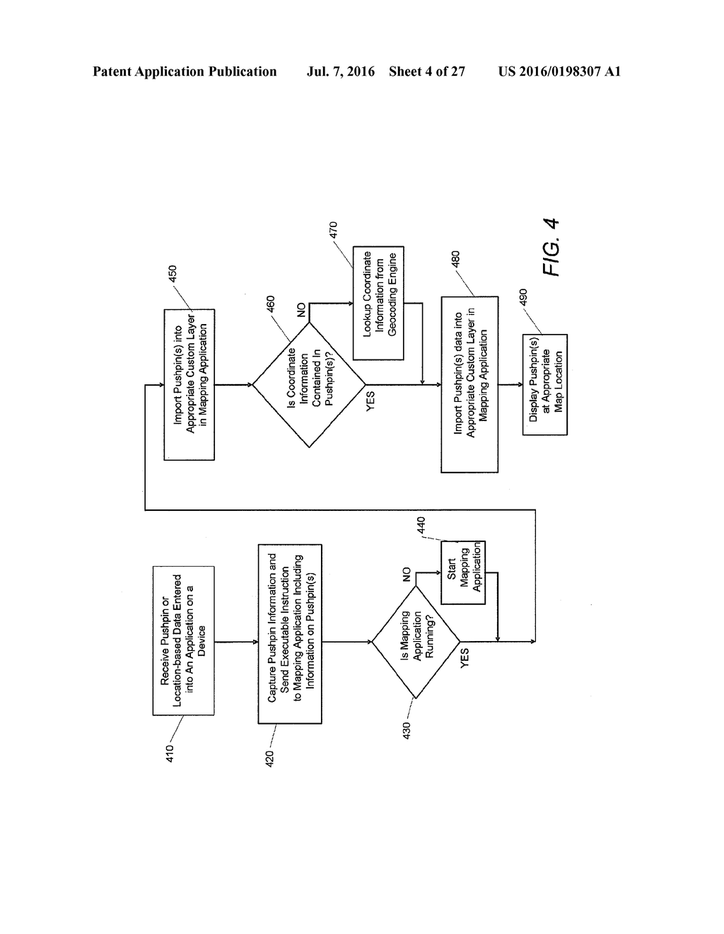 SYSTEM AND METHOD OF WIRELESS DOWNLOADS OF MAP AND GEOGRAPHIC BASED DATA     TO PORTABLE COMPUTING DEVICES - diagram, schematic, and image 05