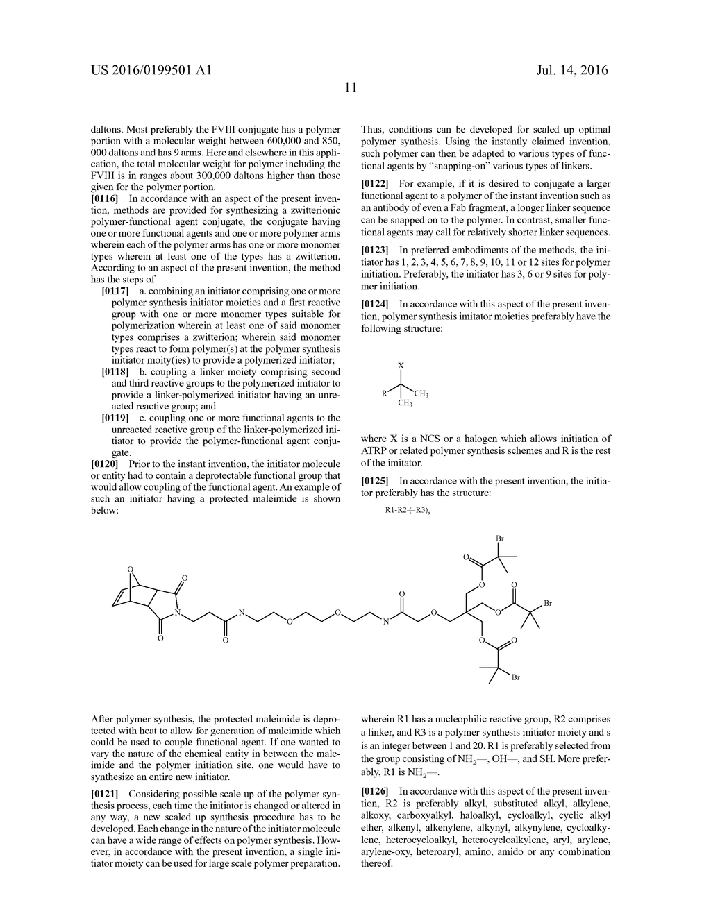FACTOR VIII ZWITTERIONIC POLYMER CONJUGATES - diagram, schematic, and image 14