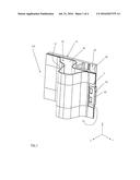 FASTENING ARRANGEMENT FOR MOUNTING A DECORATIVE COVER AND/OR A WINDOW     GUIDE ON A VEHICLE DOOR diagram and image