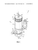 ADHESIVE DISPENSING MODULE AND METHOD OF SPRAYING A PLURALITY OF DROPLETS     OF A LIQUID ADHESIVE diagram and image