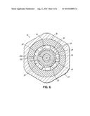 ADHESIVE DISPENSING MODULE AND METHOD OF SPRAYING A PLURALITY OF DROPLETS     OF A LIQUID ADHESIVE diagram and image