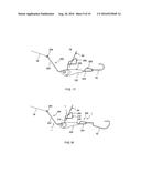 FRAMES FOR BLADED AND WEIGHTED FISHING LURES diagram and image