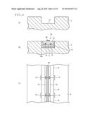 TROUGH, PAVED STRUCTURE, AND CONSTRUCTION METHOD FOR PAVED STRUCTURE diagram and image