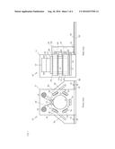 SPUTTERING DEVICE AND MAINTENANCE METHOD FOR SPUTTERING DEVICE diagram and image