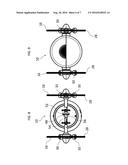 ROTATING MULTI-AXIS ILLUMINATED NOVELTY DEVICE diagram and image