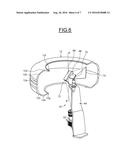 IMAGE ACQUISITION DEVICE FOR THE VISUAL INSPECTION OF THE INNER SURFACE OF     A TIRE, AND ASSOCIATED METHOD diagram and image