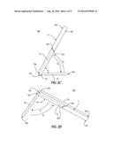 Form Adjustable Angle Between a Battery and Battery Cavity to Selectively     Place a Video Display in Viewing Orientations diagram and image