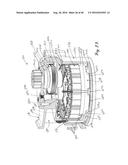MOTOR HAVING RING FOR AXIALLY RETAINING STATOR diagram and image