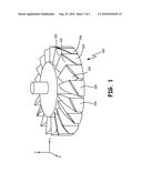 ADDITIVE MANUFACTURING SHROUD SUPPORT STRUCTURE diagram and image