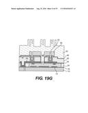 PLANAR CAVITY MEMS AND RELATED STRUCTURES, METHODS OF MANUFACTURE AND     DESIGN STRUCTURES diagram and image